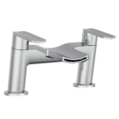 Vellamo Poise Mono Basin Mixer & Deck Mounted Bath Filler