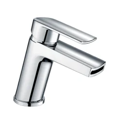 Vellamo Poise Mono Basin Mixer & Bath Shower Mixer with Shower Kit