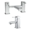 Vellamo Quadro Basin Mixer & Bath Filler Value Pack