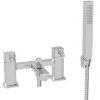 Vellamo Quadro Bath Shower Mixer with Shower Attachment
