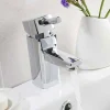 Vellamo Quadro Chrome Basin Mixer Tap & Waste