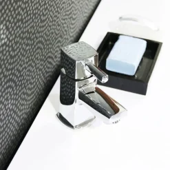 Vellamo Quadro Cloakroom Small Basin Mixer Tap & Waste