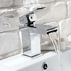 Vellamo Relate Waterfall Basin Mixer & Bath Filler Pack