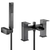 Vellamo Reve Matt Black Waterfall Bath Shower Mixer Tap