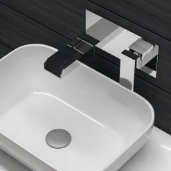 Vellamo Reve Wall Mounted Waterfall Basin Mixer