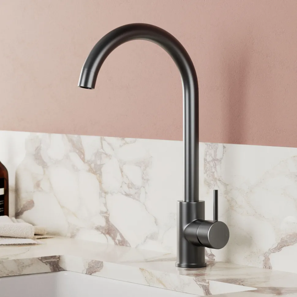 Vellamo Revolve Single Lever Mono Kitchen Mixer Tap