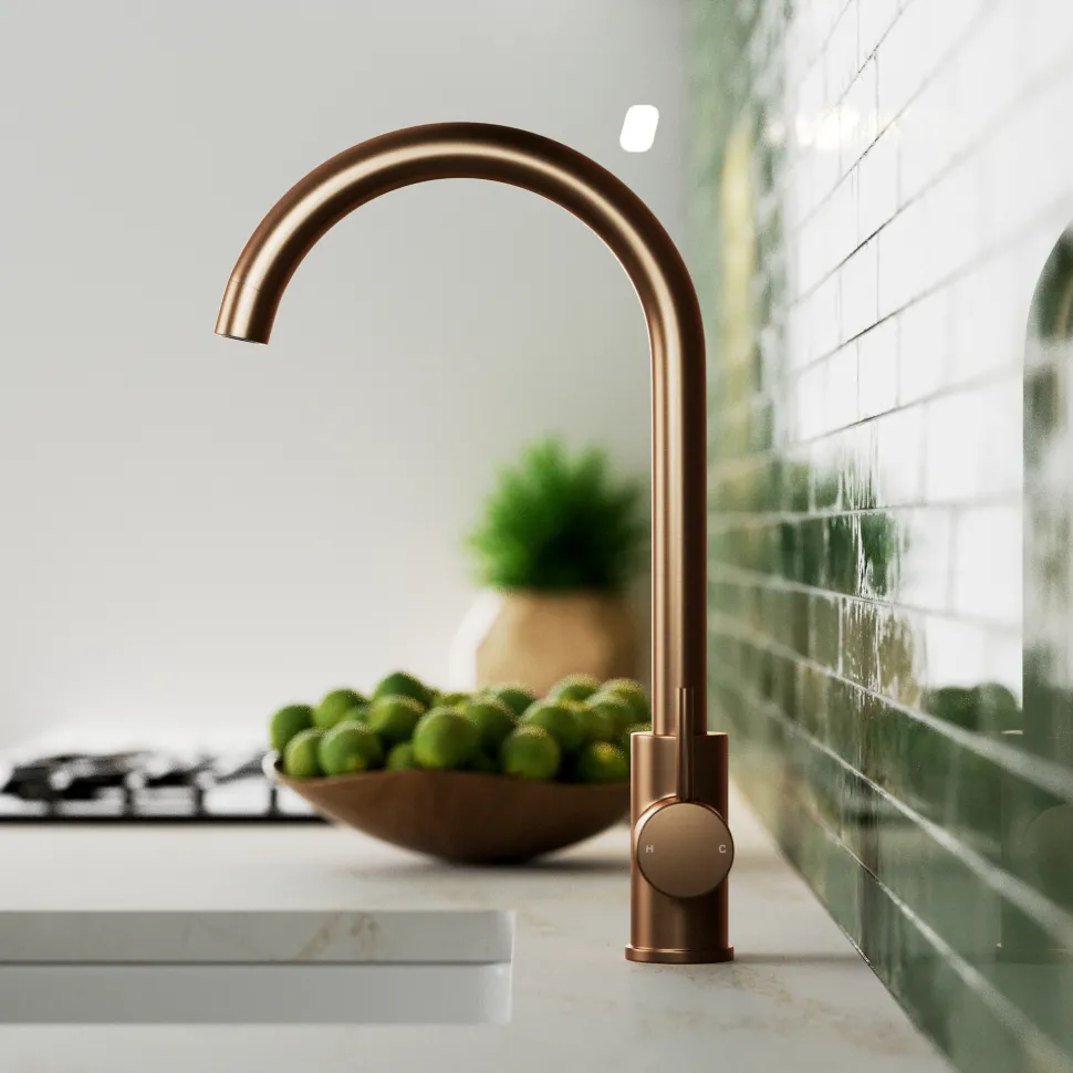 Vellamo Revolve Single Lever Mono Kitchen Mixer Tap