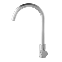 Vellamo Revolve Stainless Steel Mono Kitchen Mixer and Complete Filter Kit