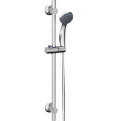 Vellamo Round Shower Riser Rail Kit - Chrome