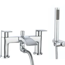 Vellamo Swift Chrome Bath Shower Mixer & Kit