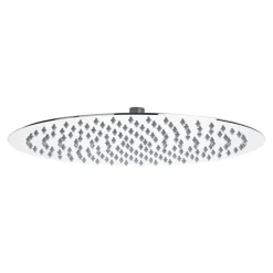 Vellamo Thin Round Fixed Shower Head - 200mm