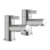Vellamo Twist Bath Pillar Taps