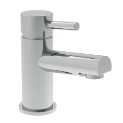 Vellamo Twist Chrome Basin Mixer Tap & Waste