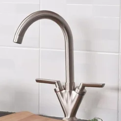 Vellamo Twist Kitchen Sink Mixer Tap