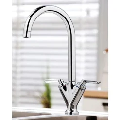Vellamo Twist Kitchen Sink Mixer Tap