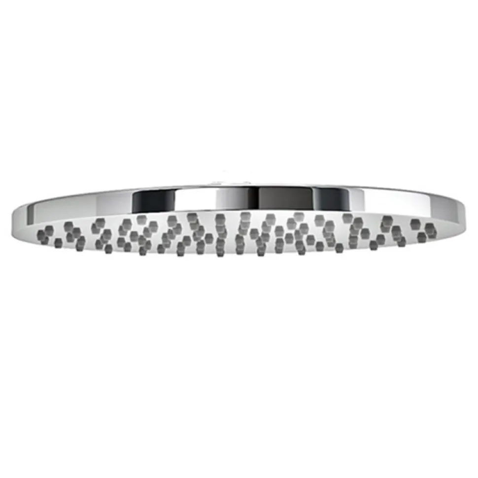 Vellamo Twist Round Fixed Shower Head - 200 x 200mm