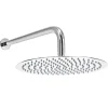 Vellamo Ultra Thin Round 400mm Shower Head & Wall Mounted Arm