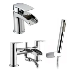 Vellamo Venta Basin Mixer & Bath Shower Mixer Pack