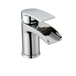 Vellamo Venta Waterfall Basin Mixer Tap & Waste