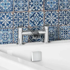 Vellamo Venta Waterfall Bath Mixer Tap