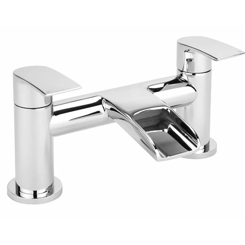 Vellamo Venta Waterfall Bath Mixer Tap