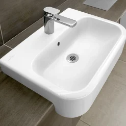 Villeroy & Boch Architectura 550mm Curved Semi Recessed Basin