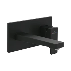 Villeroy & Boch Architectura Square Wall Mounted Basin Mixer Tap & Easy Installation Box