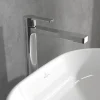 Villeroy & Boch Architectura Tall Basin Mixer Tap with Click Clack Waste