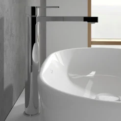 Villeroy & Boch Architectura Tall Basin Mixer Tap with Click Clack Waste