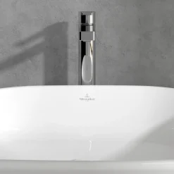 Villeroy & Boch Architectura Tall Basin Mixer Tap with Click Clack Waste