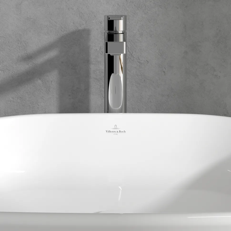 Villeroy & Boch Architectura Tall Basin Mixer Tap with Click Clack Waste