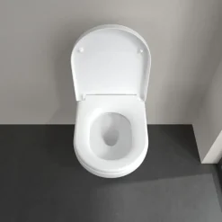 Villeroy & Boch Architectura TwistFlush Rimless Wall Mounted Toilet with Soft Close Toilet Seat