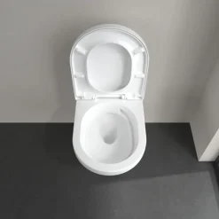 Villeroy & Boch Architectura TwistFlush Rimless Wall Mounted Toilet with Soft Close Toilet Seat