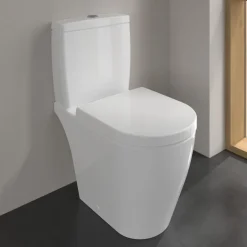 Villeroy & Boch Avento Rimless Close Coupled Toilet & Soft Close Seat