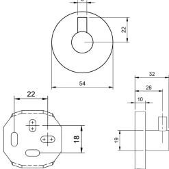 Villeroy & Boch Elements Tender Single Robe Hook
