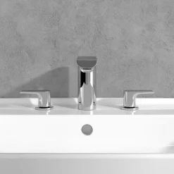 Villeroy & Boch Liberty 3 Hole Deck Mounted Basin Mixer Tap