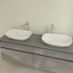 Villeroy & Boch Loop & Friends Curved Countertop Basin - 560 x 380mm