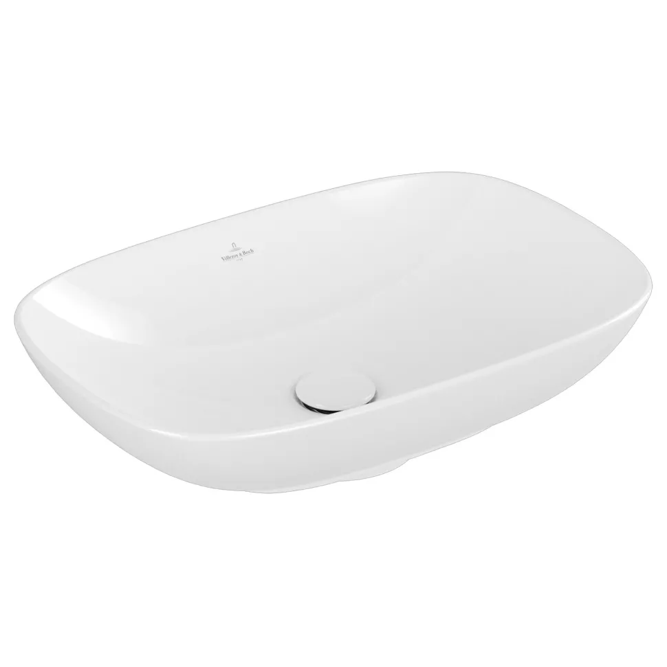 Villeroy & Boch Loop & Friends Curved Countertop Basin - 560 x 380mm