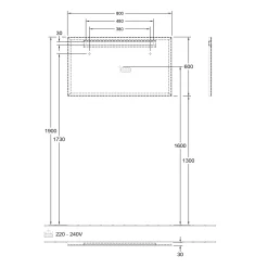 Villeroy & Boch More to See One LED Mirror