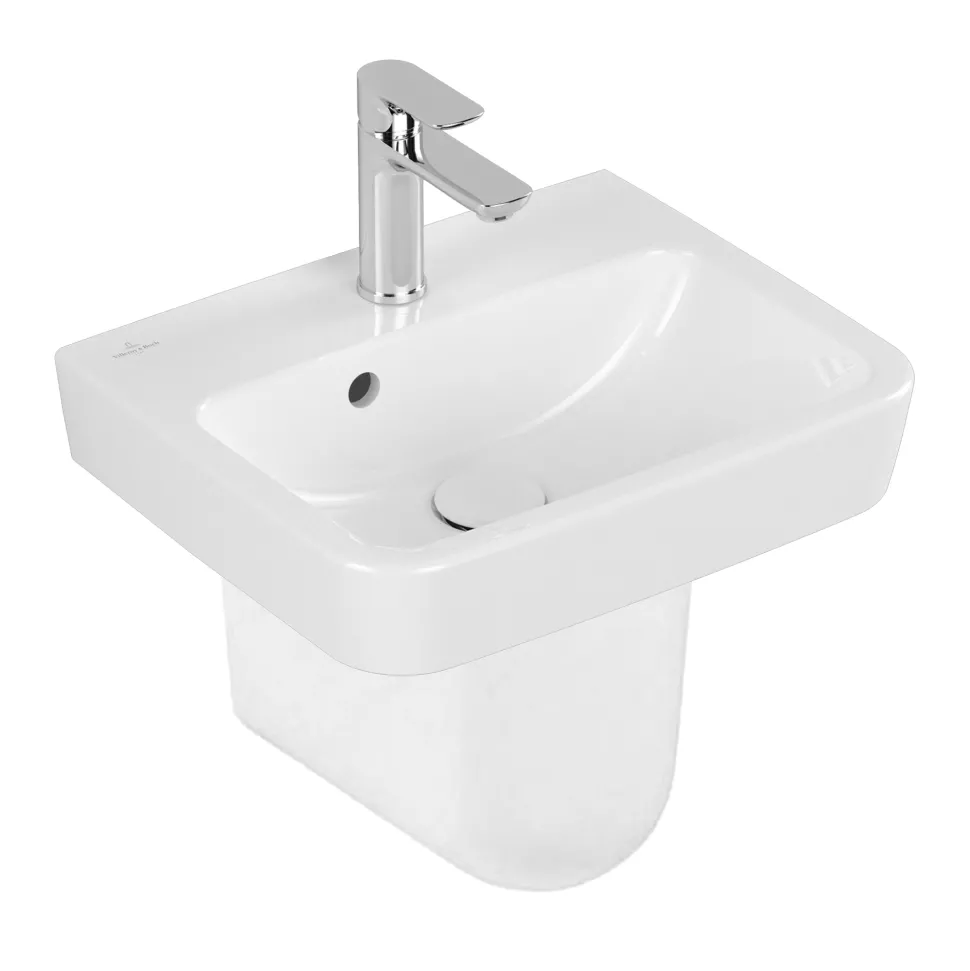 Villeroy & Boch O.novo Basin & Semi Pedestal