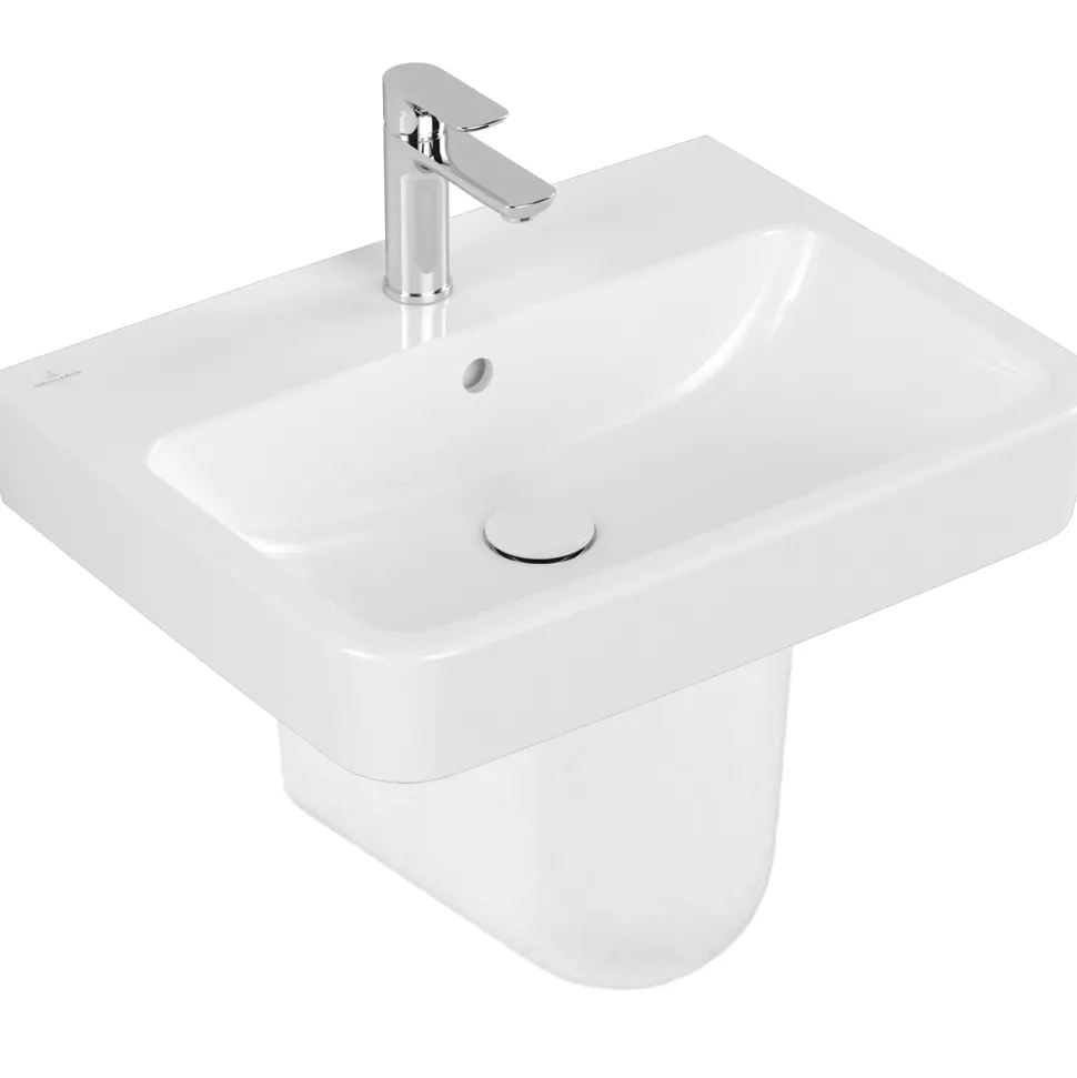 Villeroy & Boch O.novo Basin & Semi Pedestal