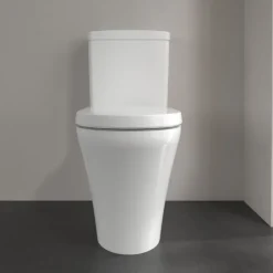 Villeroy & Boch O.novo Comfort Height Rimless Closed Coupled Toilet with Soft Close Toilet Seat