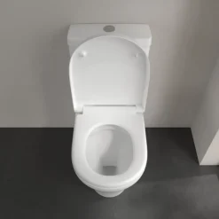 Villeroy & Boch O.novo Comfort Height Rimless Closed Coupled Toilet with Soft Close Toilet Seat