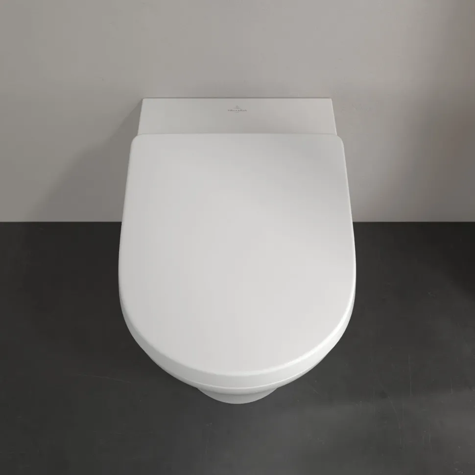 Villeroy & Boch O.novo Rimless Back to Wall Toilet & Soft Close Seat