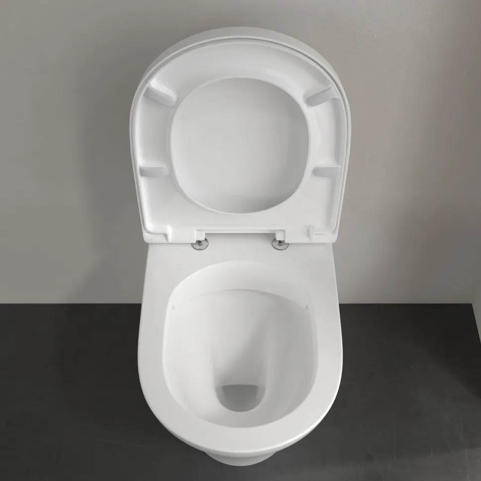 Villeroy & Boch O.novo Rimless Back to Wall Toilet & Soft Close Seat