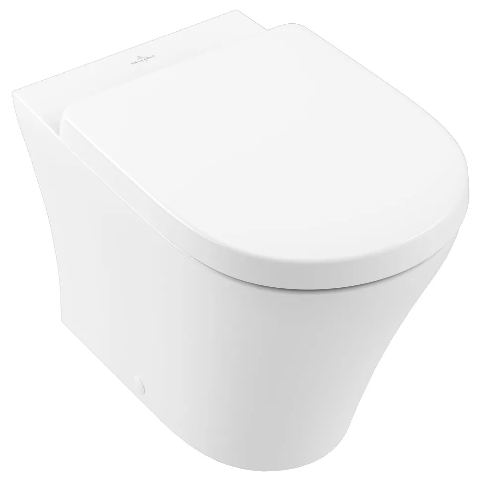Villeroy & Boch O.novo Rimless Back to Wall Toilet & Soft Close Seat