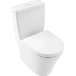 Villeroy & Boch O.novo Rimless Fully Back to Wall Close Coupled Toilet & Soft Close Seat