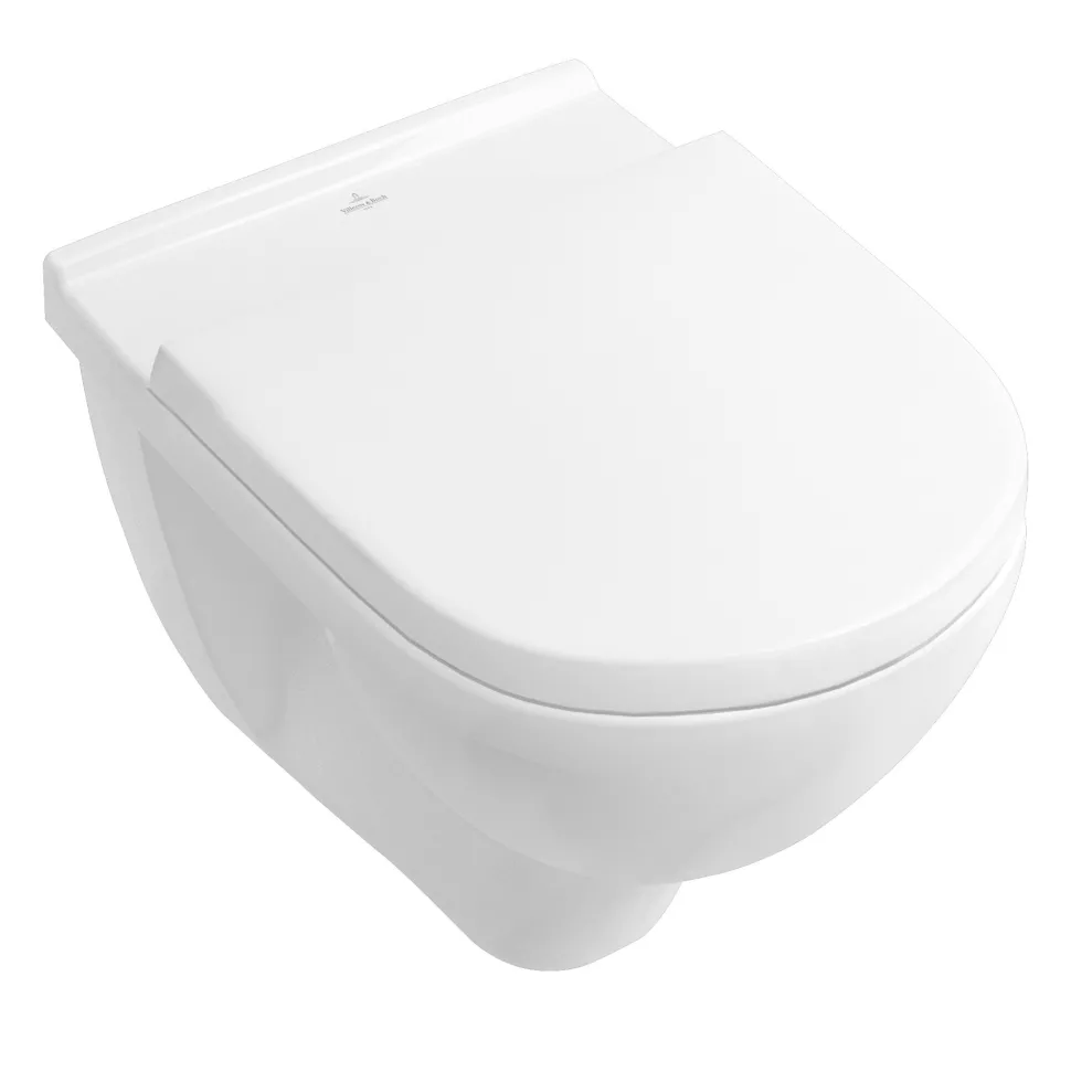 Villeroy & Boch O.novo Rimless Wall Hung Toilet & Soft Close Seat