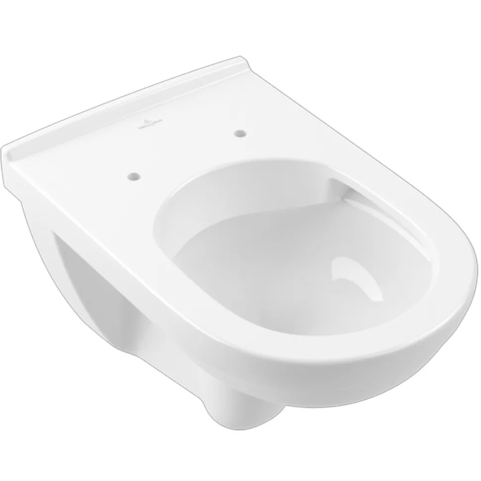 Villeroy & Boch O.novo Rimless Wall Hung Toilet & Soft Close Seat
