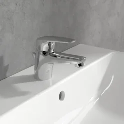 Villeroy & Boch O.novo Start Mini Basin Mixer Tap & Pop Up Waste